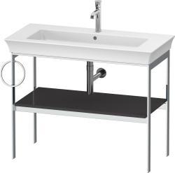 Duravit White Tulip Metal konsol 984 mm Grafit Parlak WT4544LH1H1