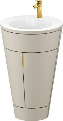 Duravit Starck 1 c-bonded yerden dolap 560 mm Taupe Saten Mat Lake S19513O34600000