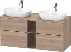 Duravit D-Neo Asma dolap ünitesi 1400 mm Marbeled Oak DE4970B70550000