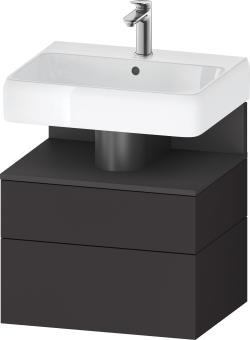 Duravit Studio F. A. Porsche Collection Asma dolap ünitesi 590 mm Grafit Süper Mat QA4393049800000
