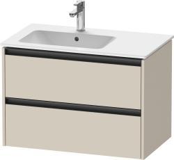 Duravit Ketho.2 Asma dolap ünitesi 810 mm Taupe Süper Mat K25267083830000