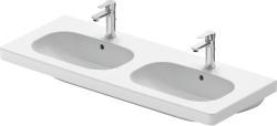 Duravit D-Code İkili etajerli lavabo 1200 mm Beyaz (Alpin) 03481200002
