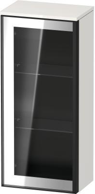 Duravit Vitrium Kısa dolap 400 mm Parsol grey Glossy, Glass VT1357L2222000G