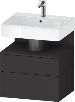 Duravit Studio F. A. Porsche Collection Asma dolap ünitesi 590 mm Grafit Süper Mat QA4393080800000