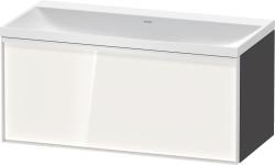 Duravit Vitrium c-bonded Asma dolap 1000 mm Beyaz (parlak) VT4287N2249000W