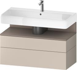 Duravit Studio F. A. Porsche Collection Asma dolap ünitesi 990 mm Taupe Dekoru QA4395043910000
