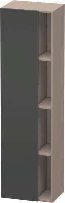 Duravit DuraStyle Boy dolabı 500 mm Grafit Mat DS1249L4943
