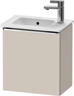 Duravit D-Neo Asma dolap ünitesi Taupe Dekoru Taupe Mat Dekor, Kulp Krom DE4259L10910000