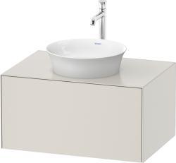 Duravit White Tulip Asma dolap ünitesi 800 mm İskandinav Beyazı Saten Mat Lake WT4975039390010