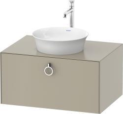 Duravit White Tulip Asma dolap ünitesi 800 mm Taupe Saten Mat Lake WT4980060600010