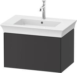 Duravit White Tulip Asma dolap ünitesi 684 mm Grafit Saten Mat WT4241058580010