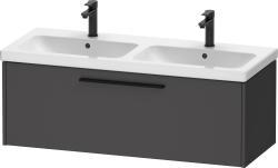 Duravit D-Code Asma dolap ünitesi 1184 mm Grafit Mat DC46690BD490000