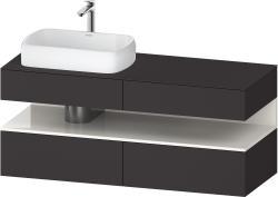 Duravit Studio F. A. Porsche Collection Asma dolap ünitesi 1400 mm Grafit Süper Mat QA4765022800000