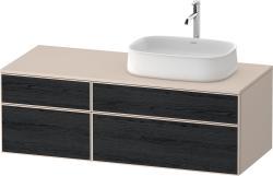 Duravit Zencha Asma dolap ünitesi 1300 mm Siyah Meşe ZE4827016830000