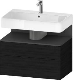 Duravit Studio F. A. Porsche Collection Asma dolap ünitesi 790 mm Siyah Meşe QA4394049160010