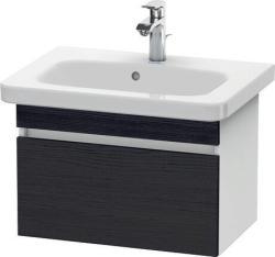 Duravit DuraStyle Asma dolap ünitesi Siyah Meşe Ön yüzey: Meşe Siyah Mat, Dekor, Gövde: Beyaz Mat, Dekor DS637901618