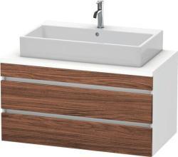 Duravit DuraStyle Asma dolap ünitesi Koyu Ceviz Dekor Ön yüzey: Ceviz ağacı koyu Mat, Dekor, Gövde: Beyaz Mat, Dekor DS531902118