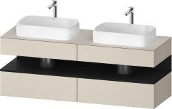 Duravit Studio F. A. Porsche Collection Asma dolap ünitesi 1600 mm Taupe Süper Mat QA4779016830000