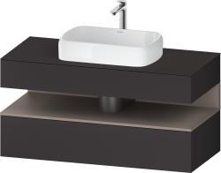 Duravit Studio F. A. Porsche Collection Asma dolap ünitesi 1200 mm Grafit Süper Mat QA4732043800000