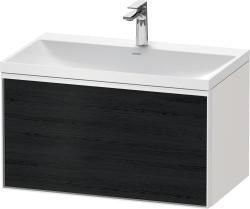 Duravit Vitrium c-bonded Asma dolap 800 mm Siyah Meşe VT4286O1622000W