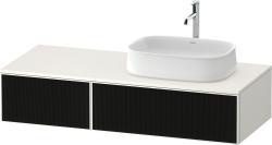 Duravit Zencha Asma dolap ünitesi 1300 mm Siyah Çizgi Yapısı ZE4817063840000