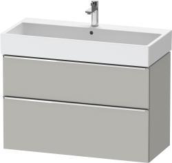 Duravit D-Neo Asma dolap ünitesi 984 mm Beton Gri Mat Dekor DE4374010070000