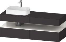 Duravit Studio F. A. Porsche Collection Asma dolap ünitesi 1600 mm Grafit Süper Mat QA4777022800000