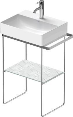 Duravit DuraSquare Metal konsol 565 mm Krom 0031321000