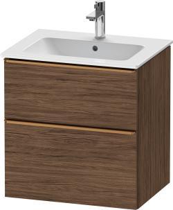 Duravit D-Neo Asma dolap ünitesi 610 mm Koyu Ceviz Dekor DE4361004210000