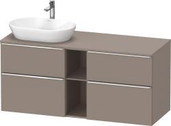 Duravit D-Neo Asma dolap ünitesi 1400 mm Bazalt Mat DE4970L10430000