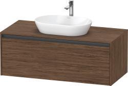 Duravit Ketho.2 Asma dolap ünitesi 1200 mm Koyu Ceviz Dekor K24887021210000