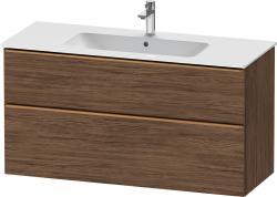 Duravit D-Neo Asma dolap ünitesi 1210 mm Koyu Ceviz Dekor DE4364004210000