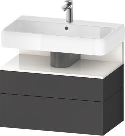 Duravit Studio F. A. Porsche Collection Asma dolap ünitesi 790 mm Grafit Mat QA4394022490010