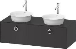 Duravit White Tulip Asma dolap ünitesi 1300 mm Grafit Saten Mat WT4983B58580010