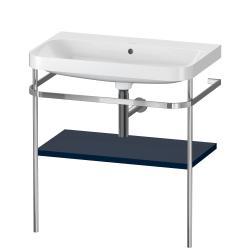 Duravit Happy D.2 c-shape Metal lavabo konsolu 775 mm Gece Mavisi Saten Mat Lake HP4837N9898