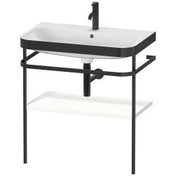 Duravit Happy D.2 c-bonded Metal lavabo konsolu 775 mm Beyaz Saten Mat Lake HP4737O3636