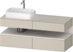 Duravit Studio F. A. Porsche Collection Asma dolap ünitesi 1400 mm Taupe Süper Mat QA4765084830000