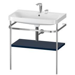 Duravit Happy D.2 c-shape Metal lavabo konsolu 775 mm Gece Mavisi Saten Mat Lake HP4837E9898