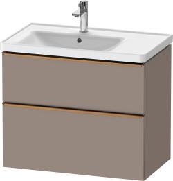 Duravit D-Neo Asma dolap ünitesi 784 mm Bazalt Mat DE4357004430000