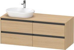 Duravit Ketho.2 Asma dolap ünitesi 1400 mm Doğal Meşe K24898L30300000