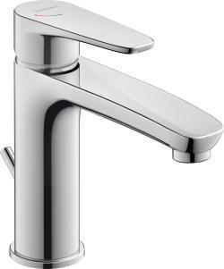 Duravit B.1 Tek kollu lavabo bataryası M FreshStart ve MinusFlow 50 mm Krom B11023001010