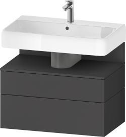 Duravit Studio F. A. Porsche Collection Asma dolap ünitesi 790 mm Grafit Mat QA4394049490010