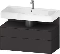 Duravit Studio F. A. Porsche Collection Asma dolap ünitesi 990 mm Grafit Süper Mat QA4395080800010