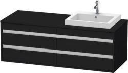 Duravit Ketho Asma dolap ünitesi 1400 mm Siyah Meşe KT6757R1616
