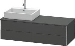 Duravit XSquare Asma dolap ünitesi 1400 mm Grafit Mat XS4913L4949