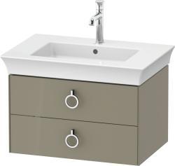 Duravit White Tulip Asma dolap ünitesi 684 mm Taş Grisi Parlak WT43510H2H2