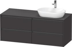 Duravit Ketho.2 Asma dolap ünitesi 1400 mm Grafit Süper Mat K24898R80800000