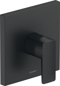 Duravit Manhattan Ankastre duş bataryası 150 mm Siyah Mat MH4210010046
