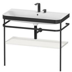 Duravit Happy D.2 c-bonded Metal lavabo konsolu 975 mm İskandinav Beyazı Saten Mat Lake HP4738E3939