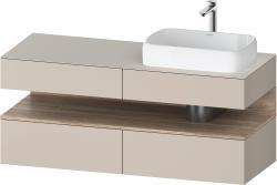 Duravit Studio F. A. Porsche Collection Asma dolap ünitesi 1400 mm Taupe Dekoru QA4766055910000